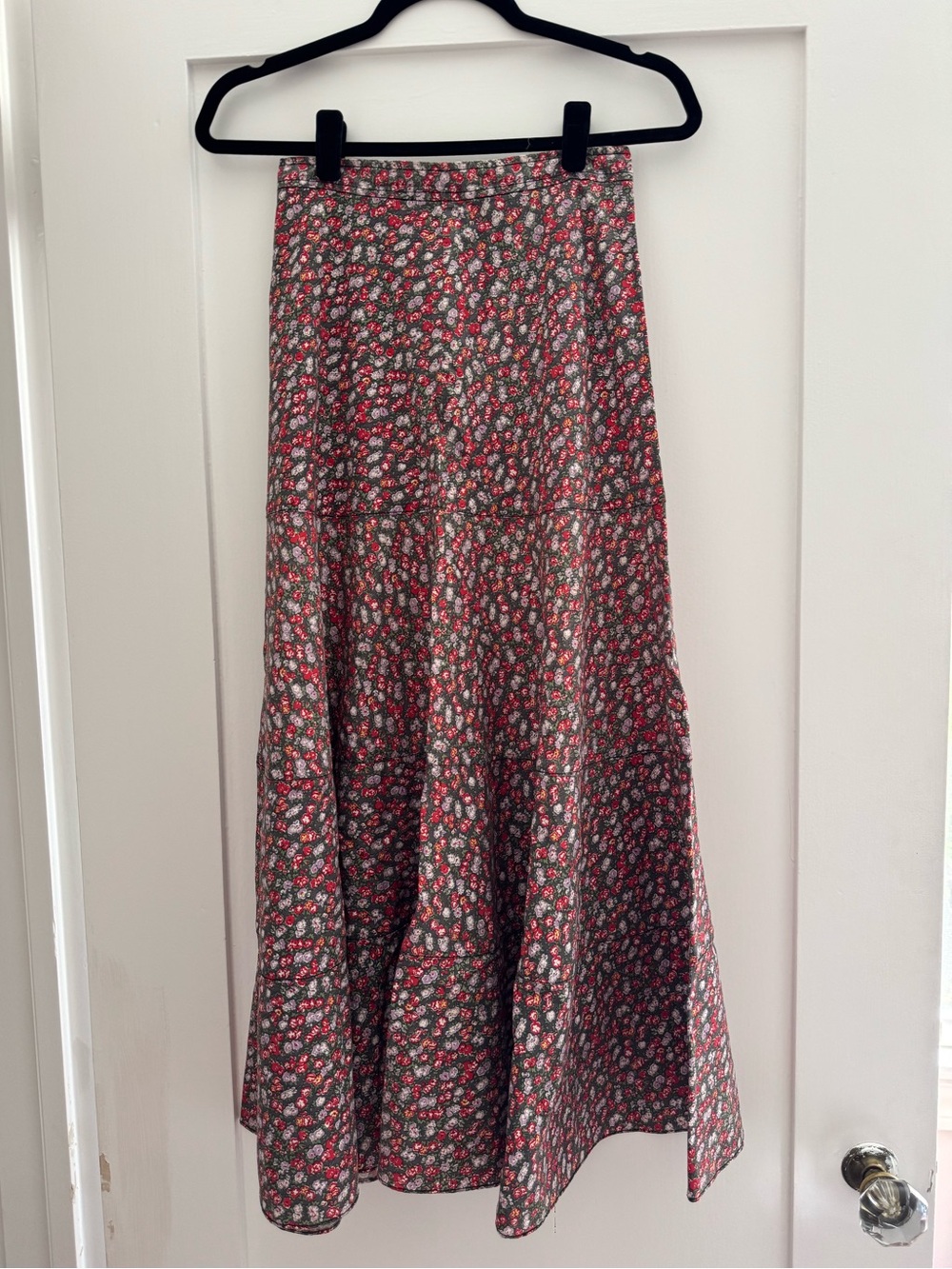 JUNYA WATANABE COMME DES GARÇONS Floral Midi Skirt